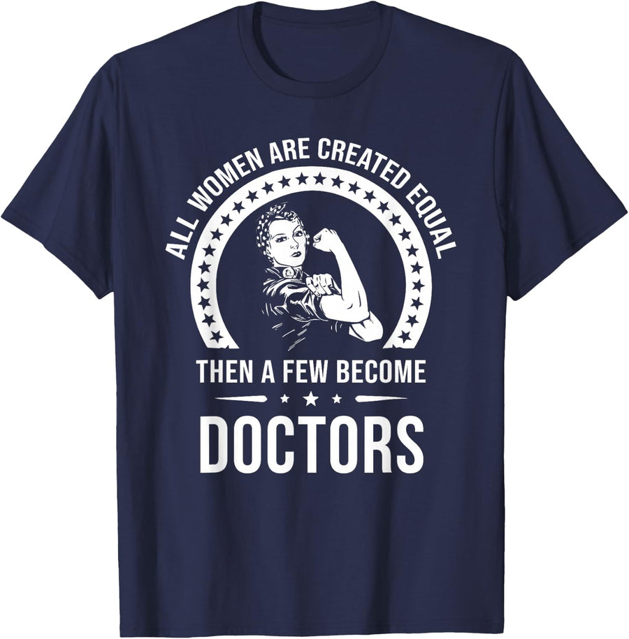 Doctor Shirts for Women | Doctor T-Shirt - Navy Blue