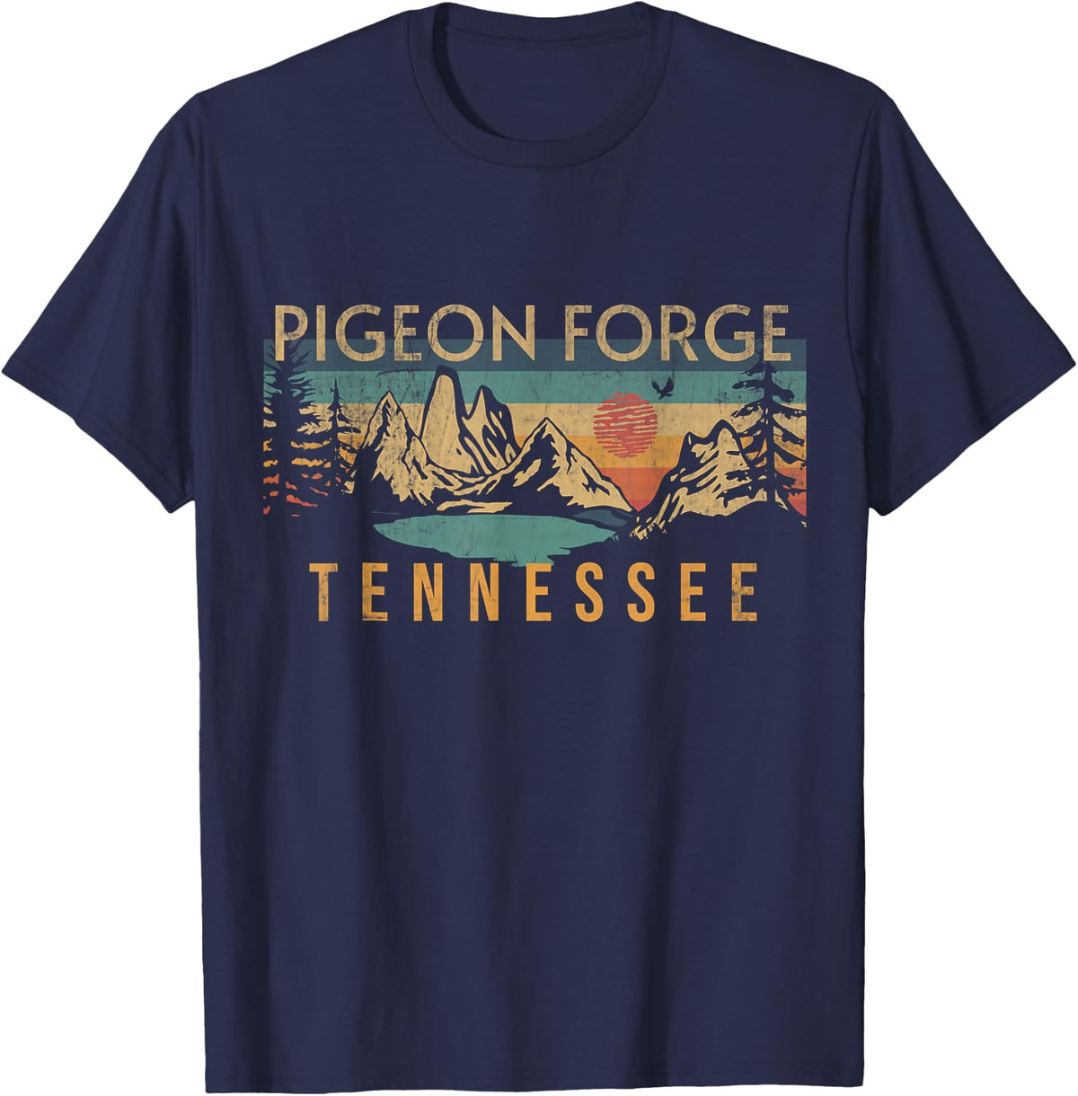 Pigeon Forge T-Shirt - Navy Blue