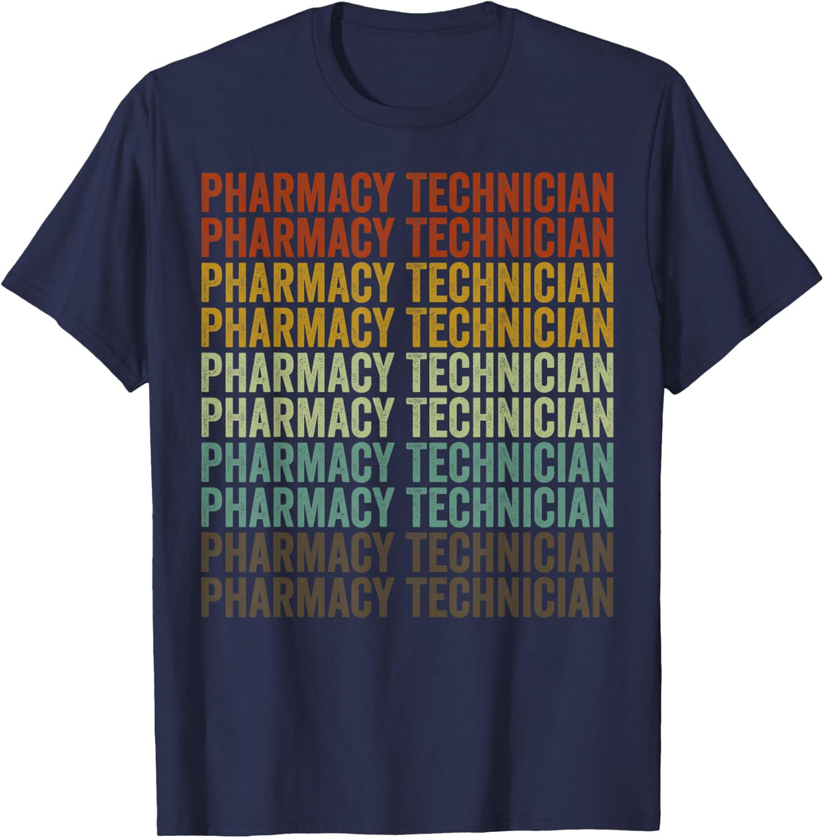 Pharmacy Technician Pharmacist Pharmacy Student T-Shirt - Navy Blue