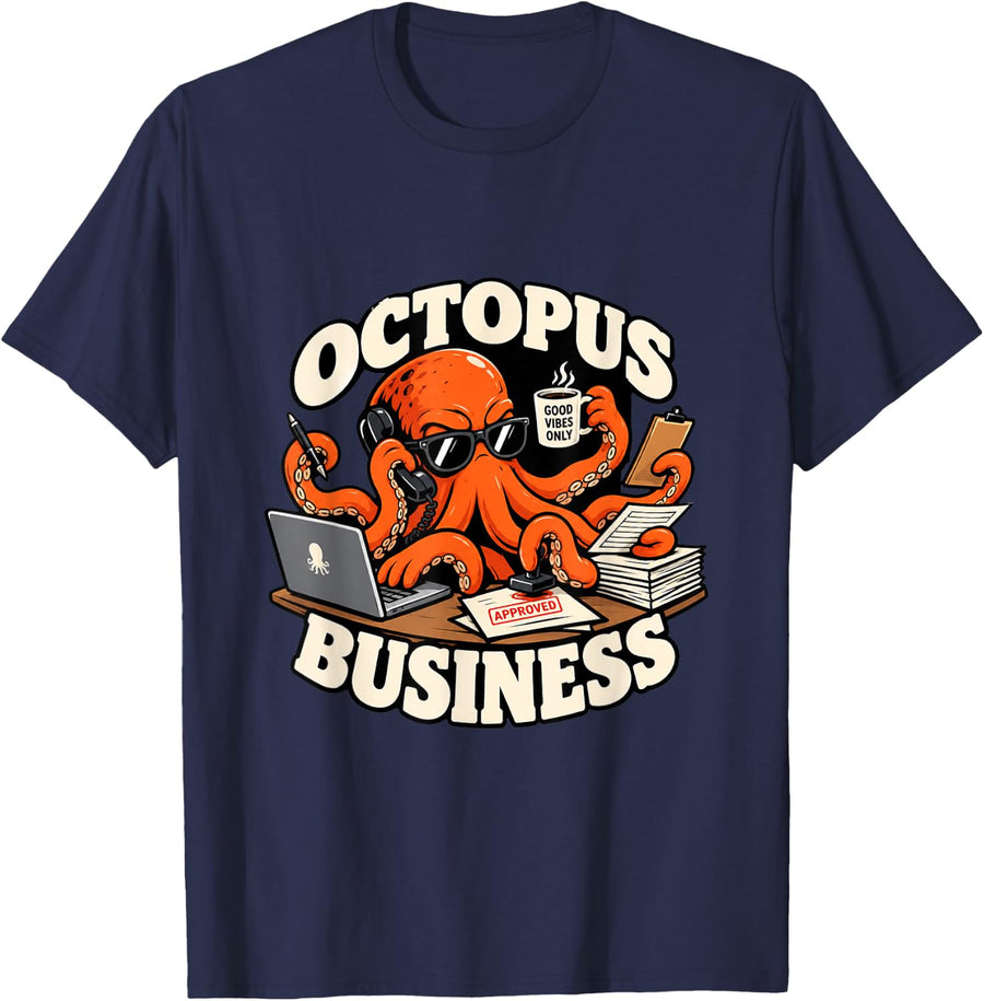 Leaving Gift T-Shirt - Navy Blue