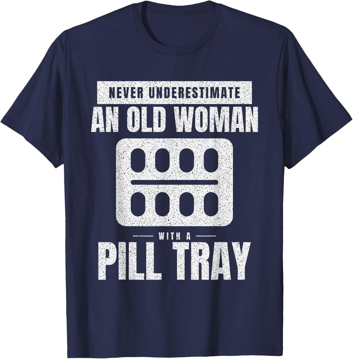Pharmacist Retired Counter Script Dispensing Pharmacist T-Shirt - Navy Blue