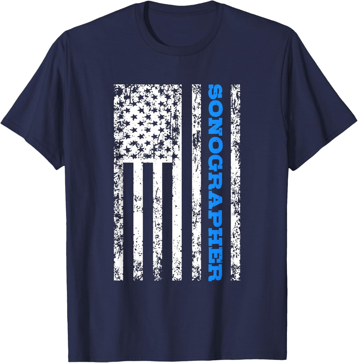Sonographer T-Shirt - Navy Blue