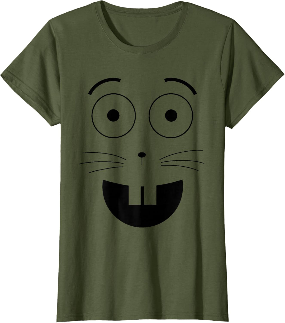 Jasper Rabbit Costume Funny Boo JEE Boojee Meme Halloween T-Shirt - Olive Green