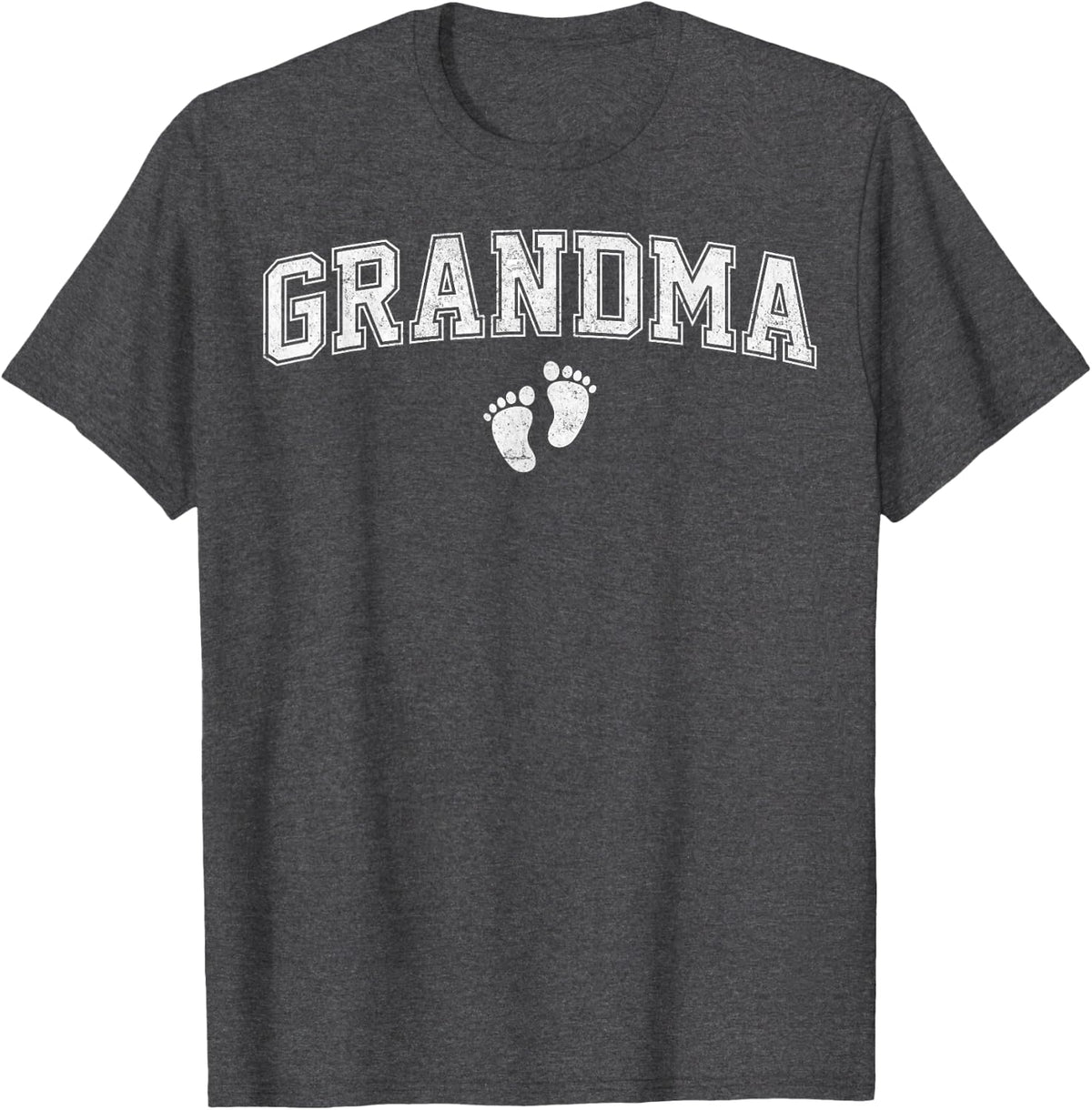Grandma - Classic Bold Mother's Day Grandma Women T-Shirt - Dark Heather Grey