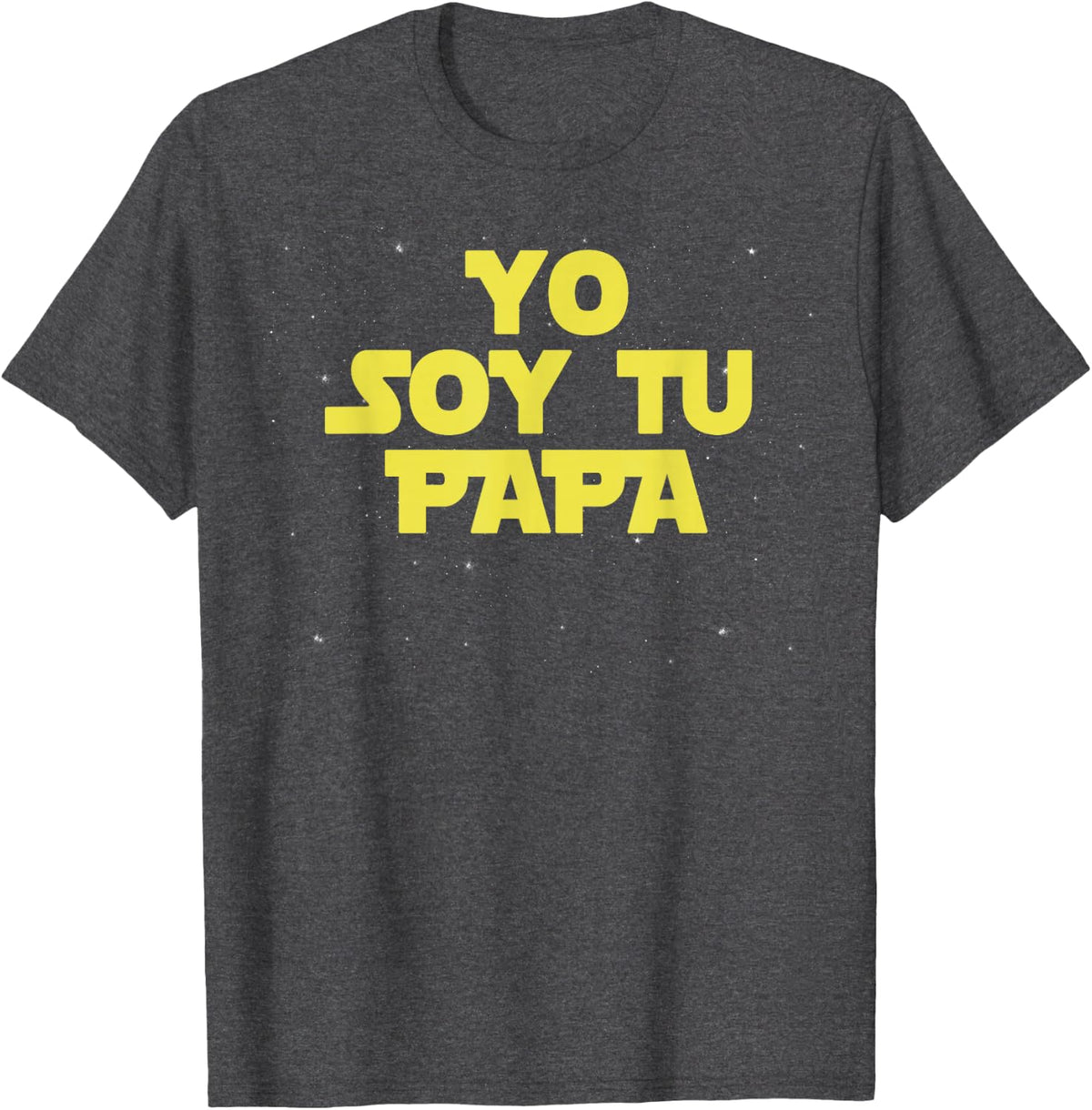 Mens Yo Soy Tu Papa Funny Father's Day T-Shirt T-Shirt - Dark Heather Grey
