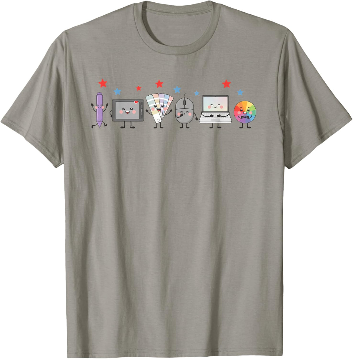 Digital Designer Ui UX Designer Designing T-Shirt - Slate Grey