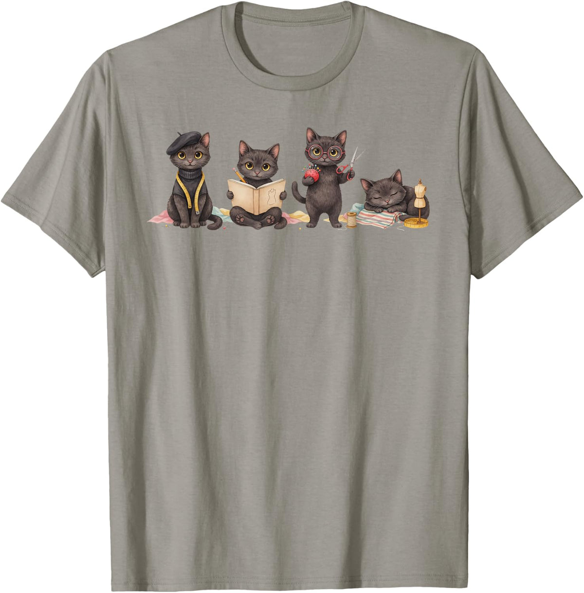 Fashion Design Garment Creation Couture Tailoring Designer T-Shirt - Slate Grey