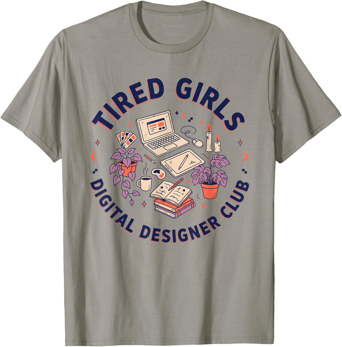 Digital Designer Ui UX Designing T-Shirt - Slate Grey