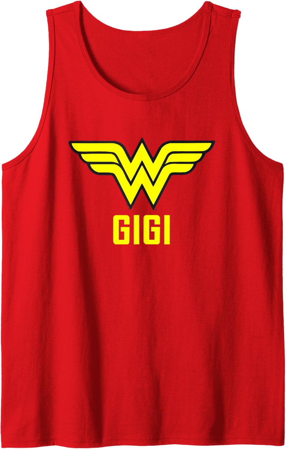Wonder Woman Wonder Gigi Sleeveless Tank Top - Red