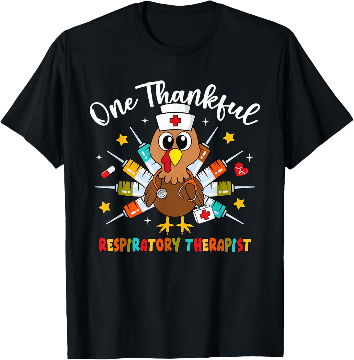 Thanksgiving T-Shirt - Black