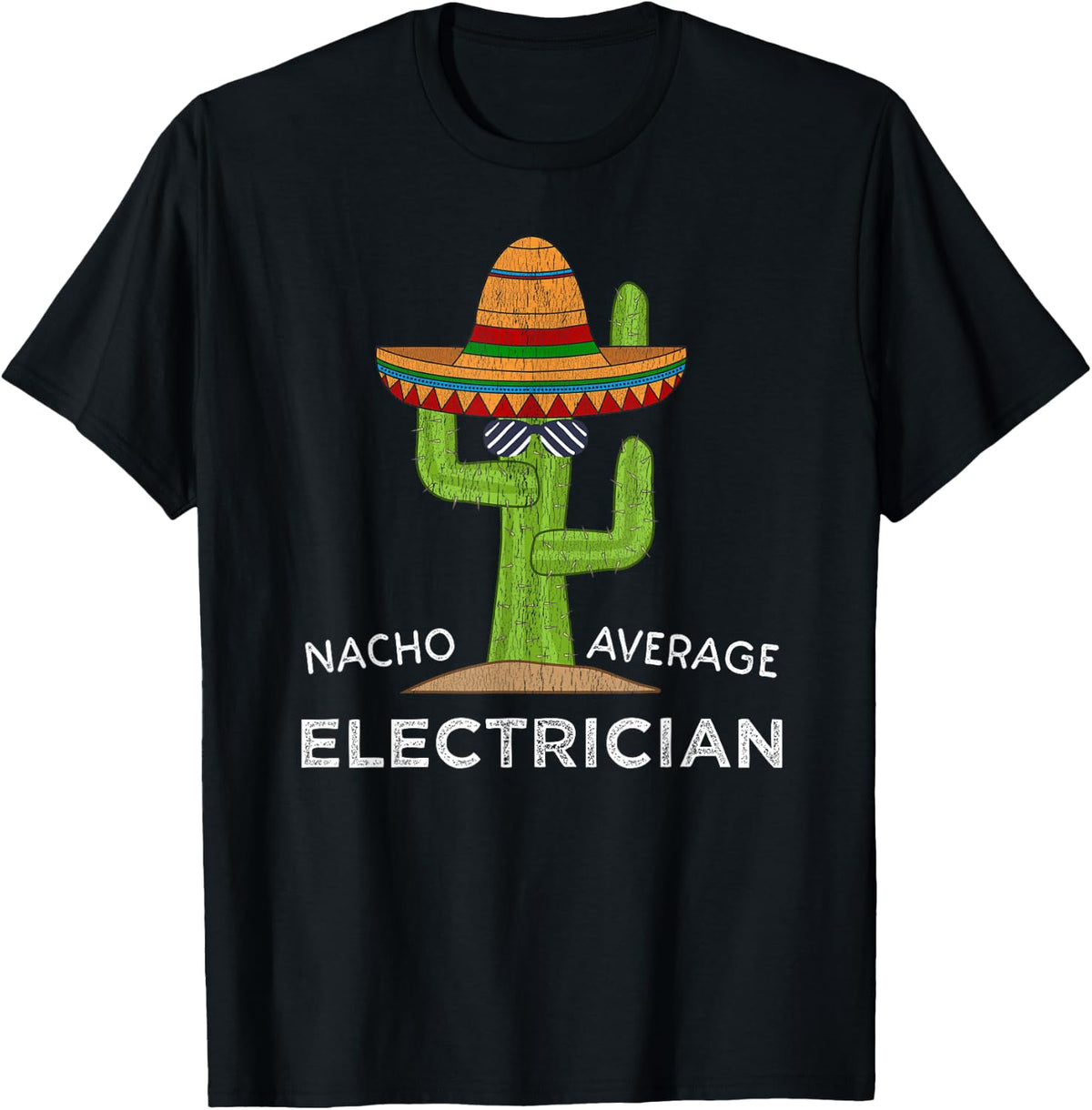 Funny Electrician Electrical Worker T-Shirt - Black