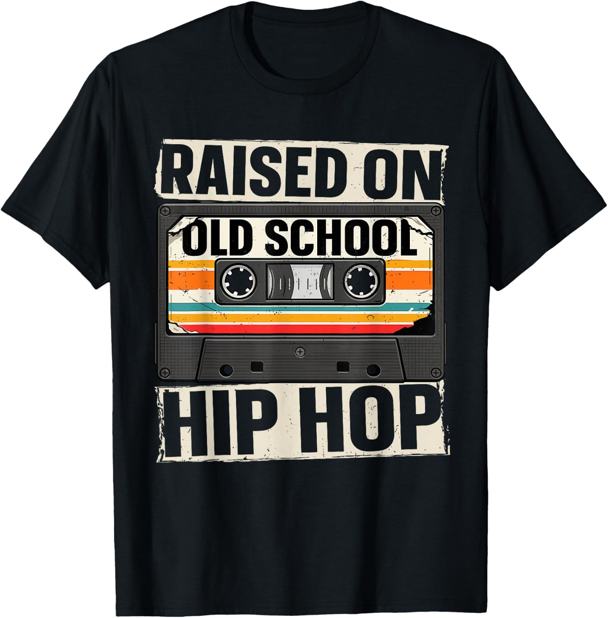 Funny Rapper Art for Men Women Kids Rap Music Hip Hop Rapper T-Shirt - Black