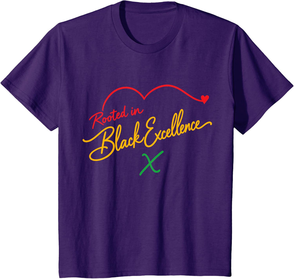 Black Excellence Black History T-Shirt - Purple