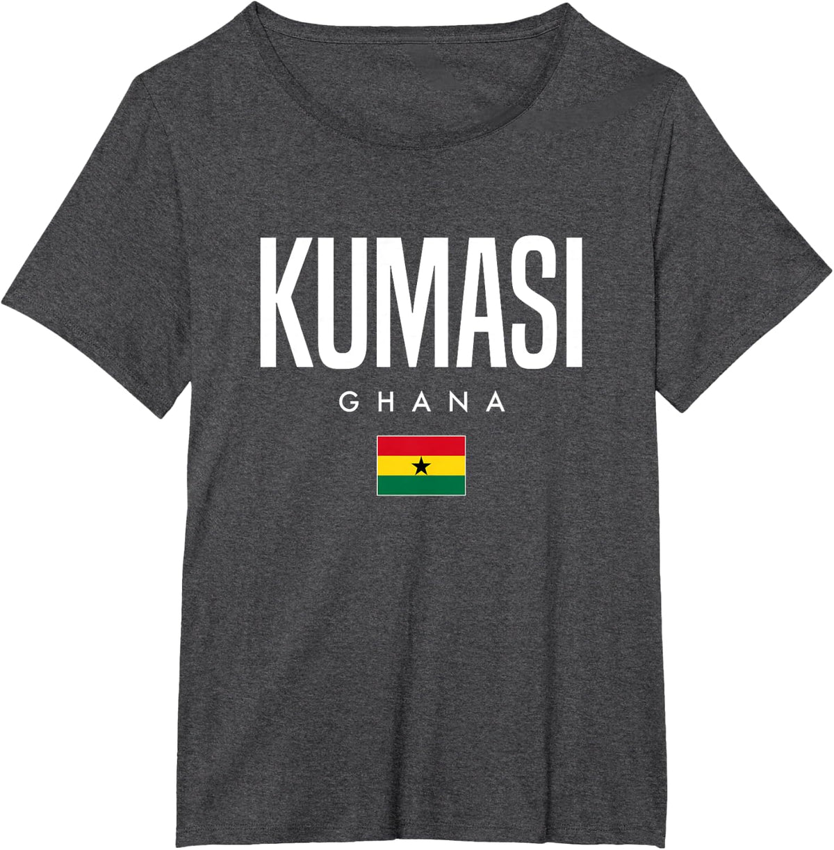 Kumasi Ghana T-Shirt - Dark Heather Grey