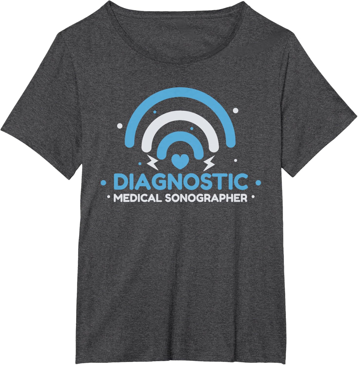 Diagnostic Medical Sonographer T-Shirt - Dark Heather Grey