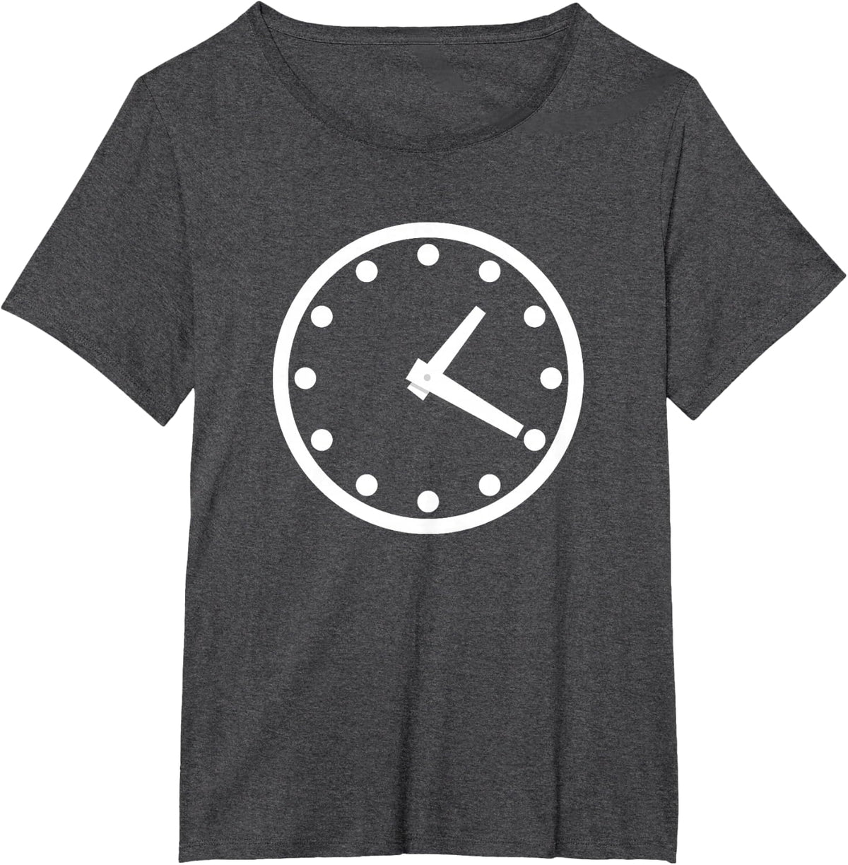 Wrigleyville Friday 1 20 Scoreboard Clock Face T-Shirt - Dark Heather Grey