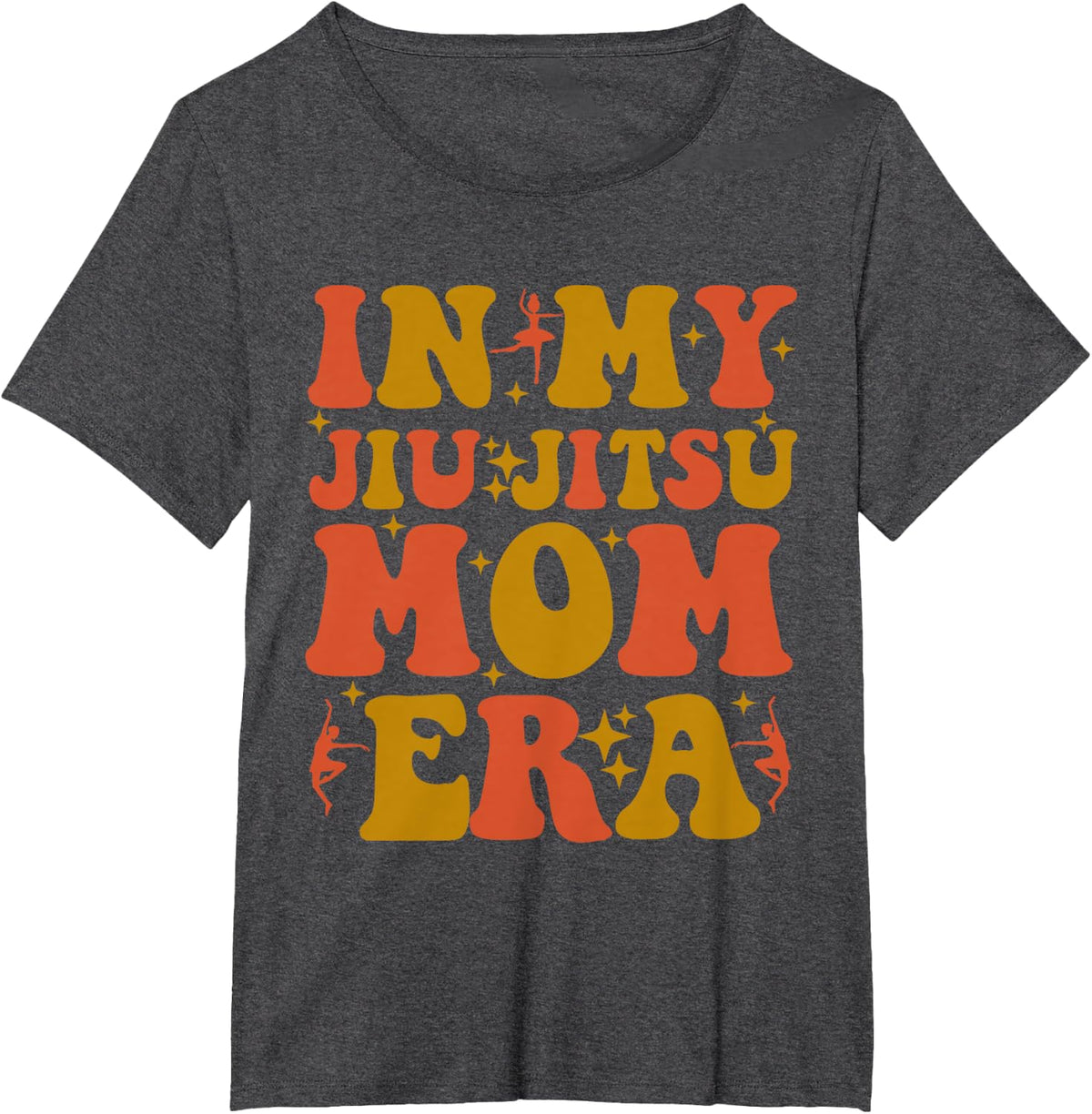 In My Jiu Jitsu Mom Era, Mom Life, Funny Costume For Mom T-Shirt - Dark Heather Grey