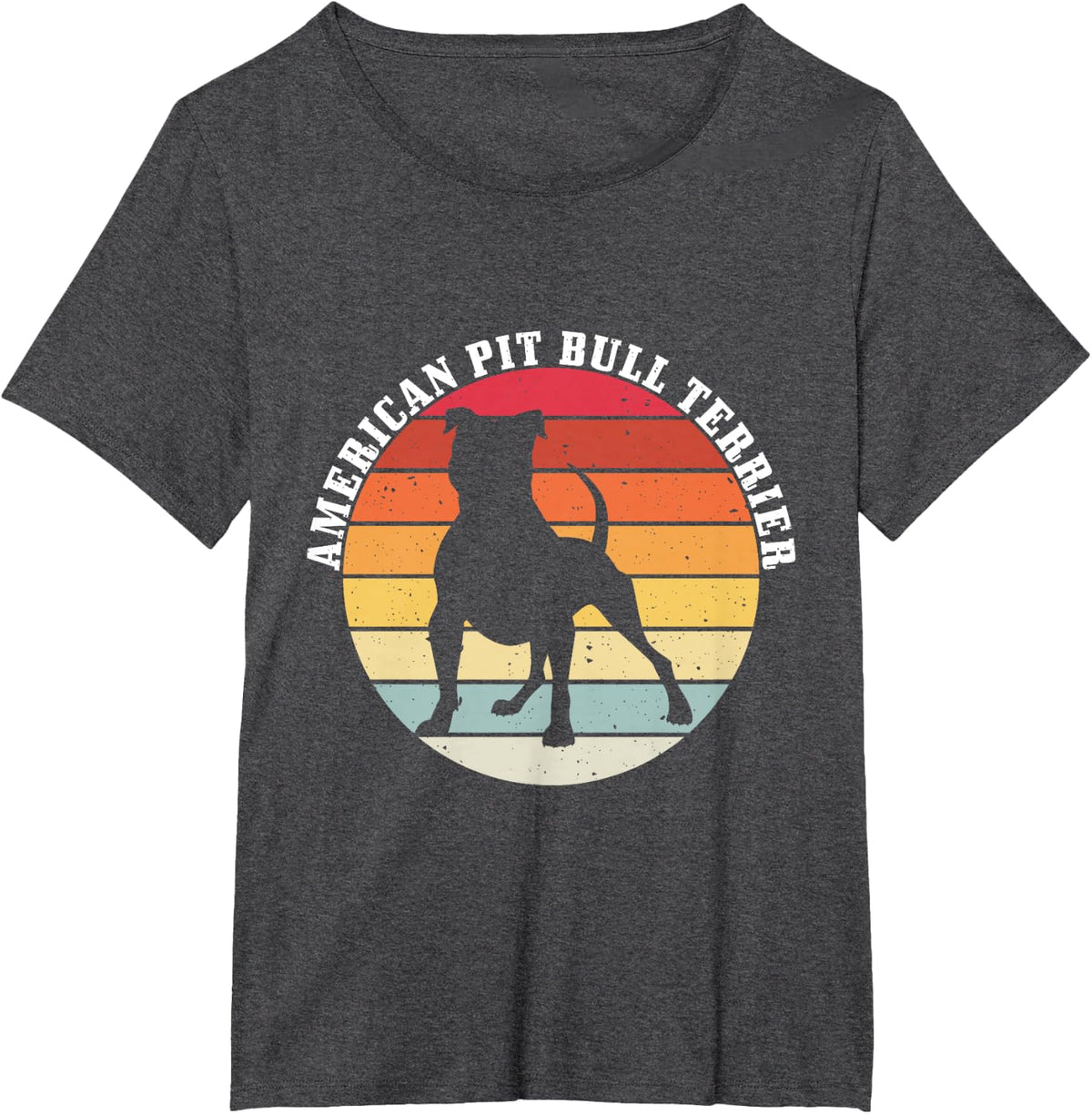 American Pitbull Terrier Apparel T-Shirt - Dark Heather Grey
