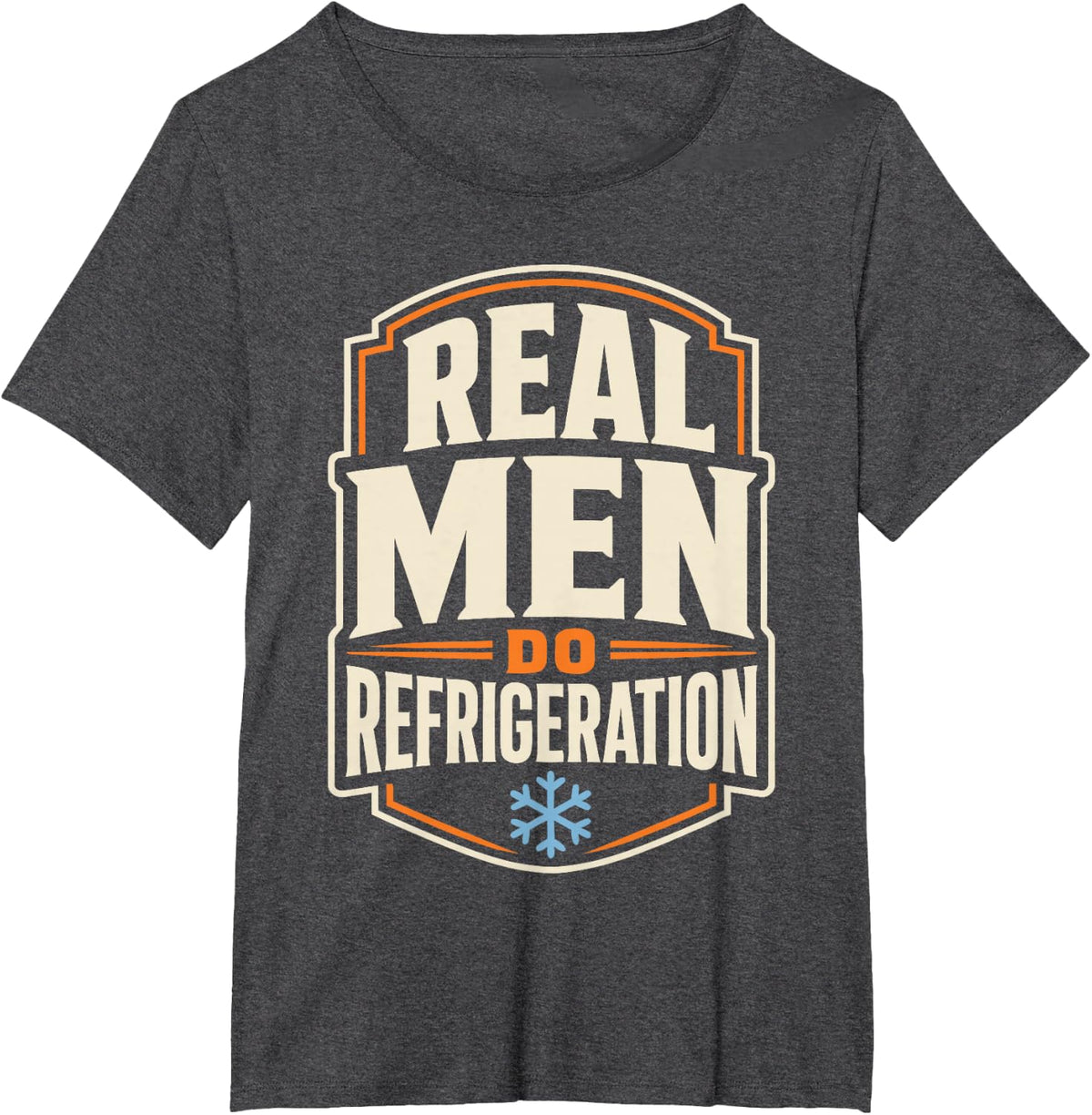 HVAC Technician Refrigeration HVAC Tech T-Shirt - Dark Heather Grey