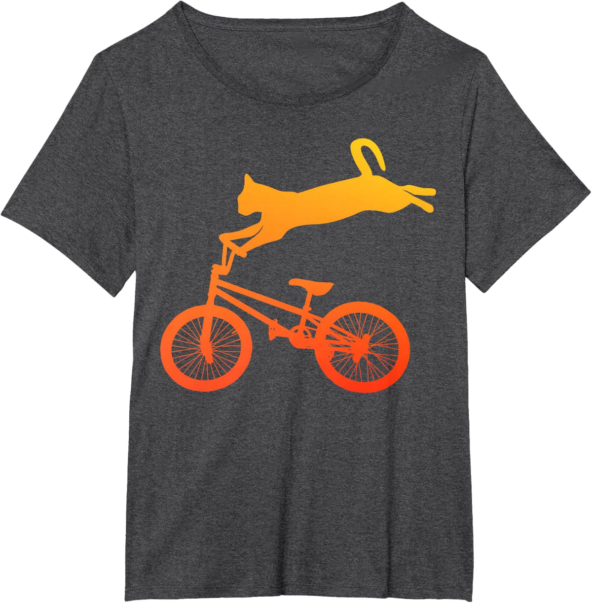 BMX Art for Men Women Toddler Boys Off Road BMX Riding BMX T-Shirt - Dark Heather Grey
