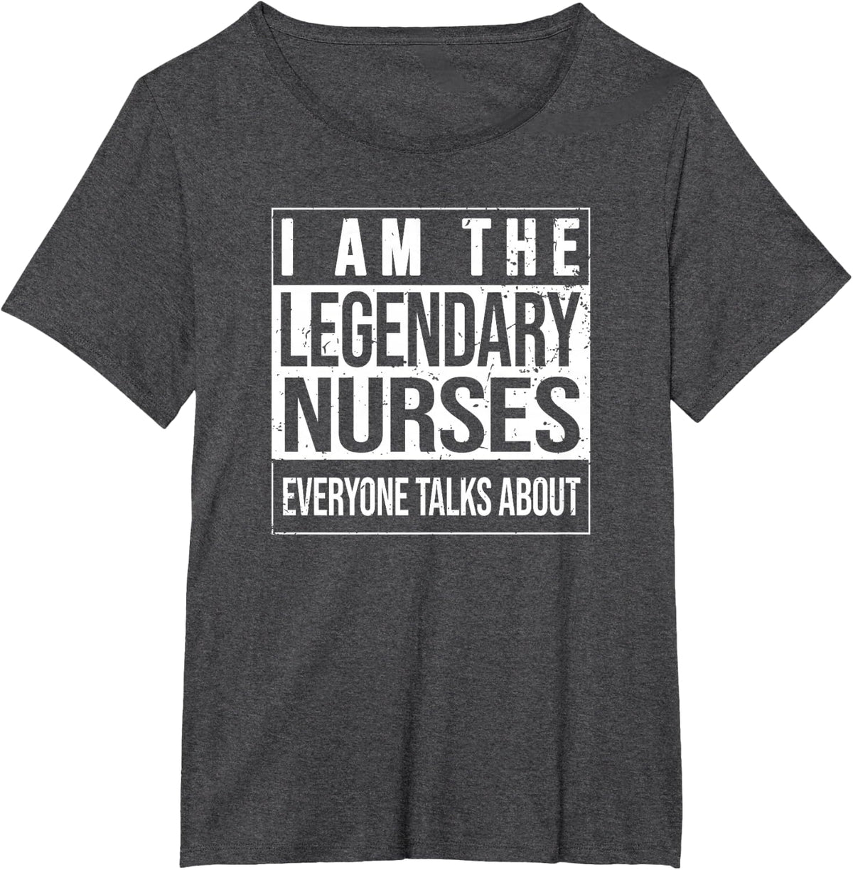 Nurse-Practitioner Birthday Born Nurses T-Shirt - Dark Heather Grey