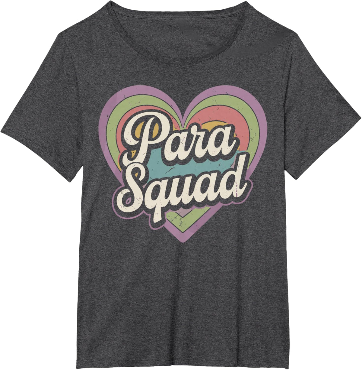 Para Squad Paraprofessional T-Shirt - Dark Heather Grey