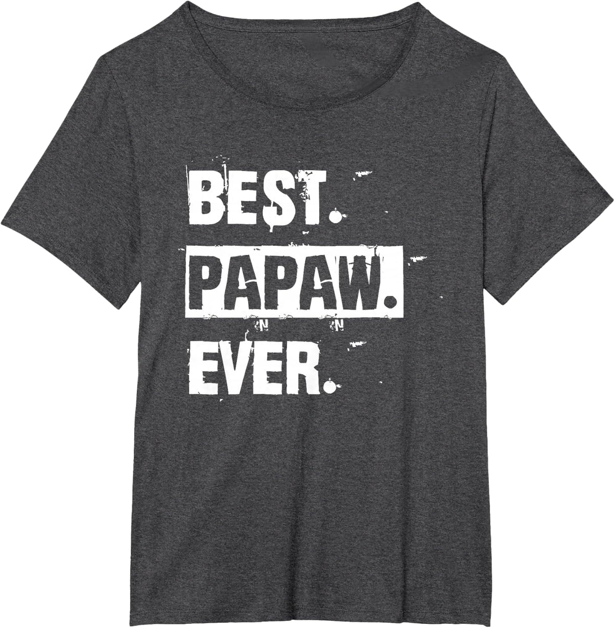 Funny Family Ever Cool Best Papaw Ever T-Shirt - Dark Heather Grey