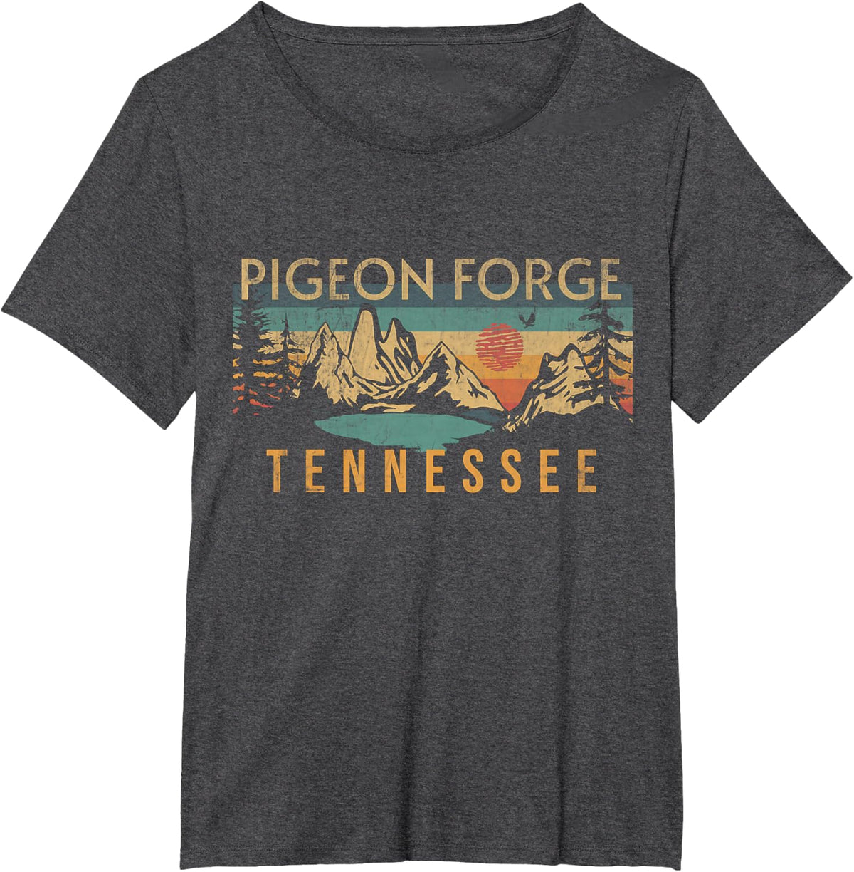 Pigeon Forge T-Shirt - Dark Heather Grey