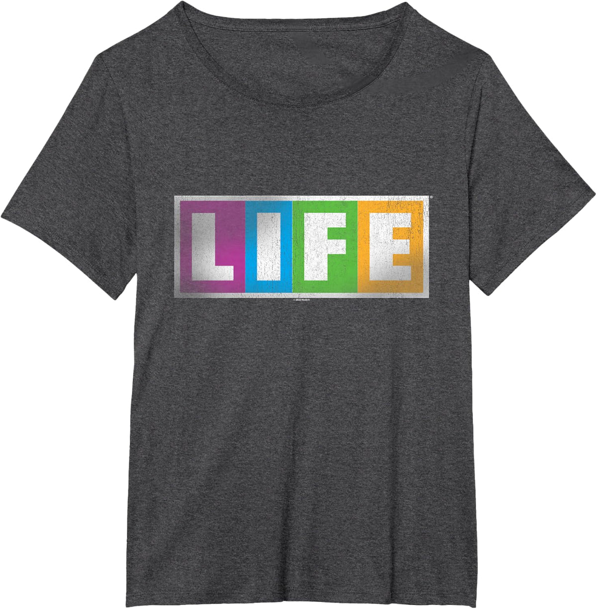 The Game of Life Logo T-Shirt - Dark Heather Grey