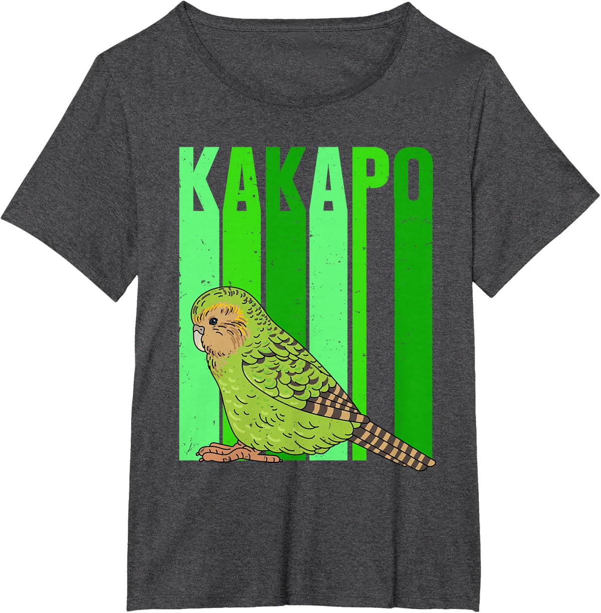 KAKAPO Design for a Kakapo fan T-Shirt - Dark Heather Grey