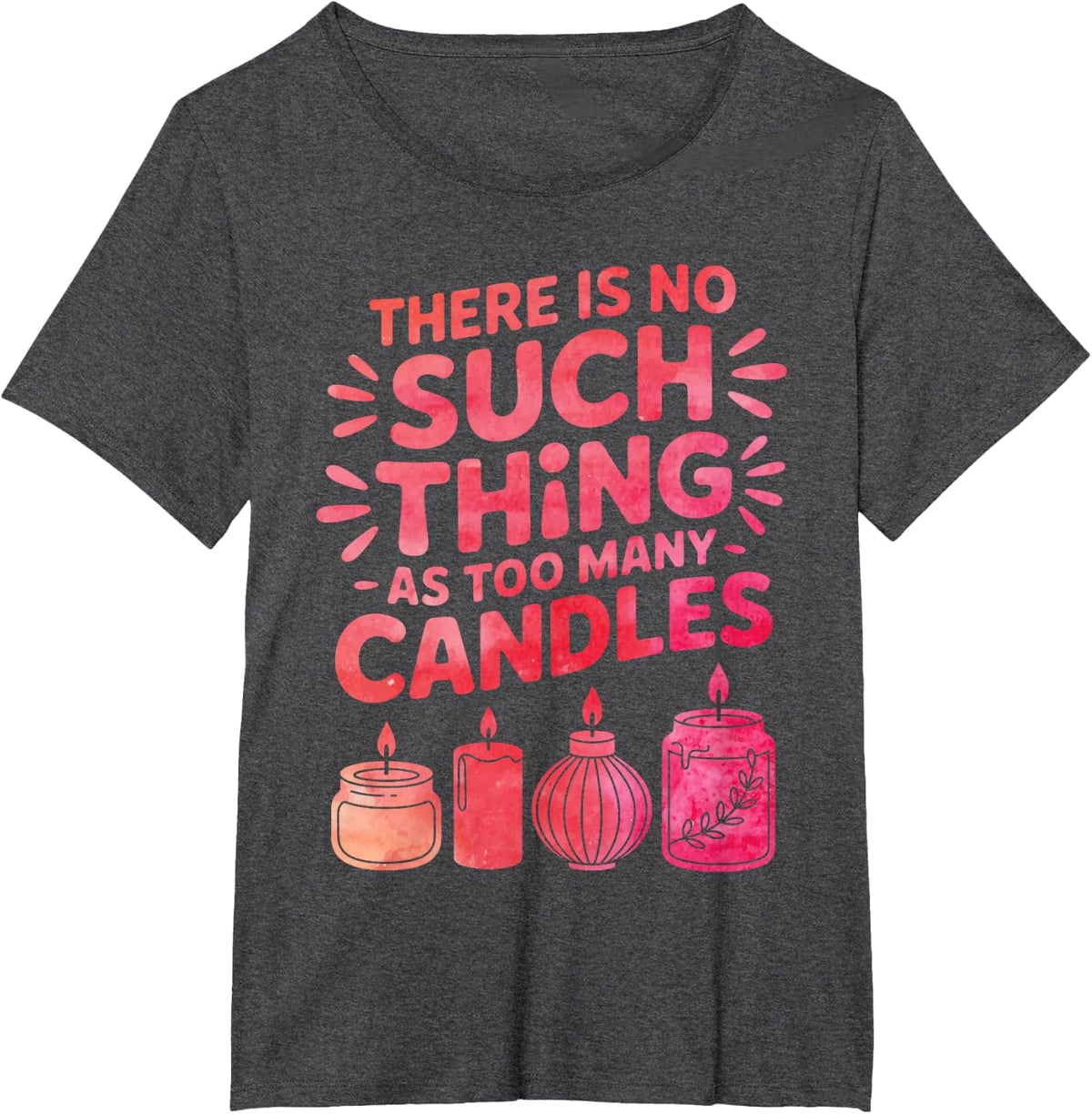 Funny Candle Making Design for Men Women Candle Making Lover T-Shirt - Dark Heather Grey