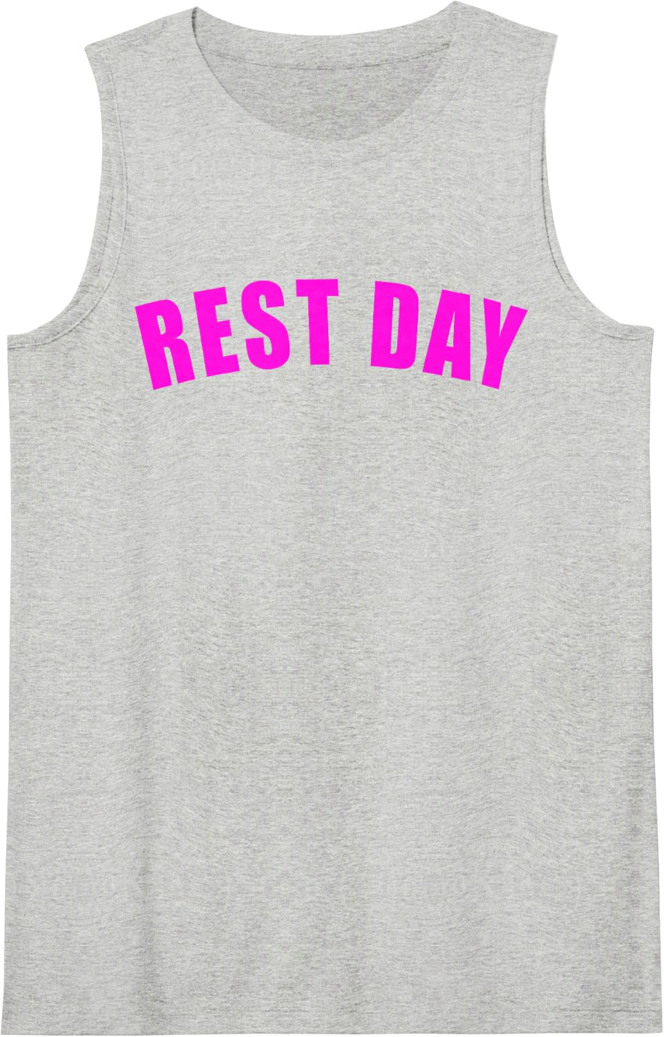 Rest Day Triathlon Sport Swim Bike Run Training Women Men Tank Top - Heather Grey