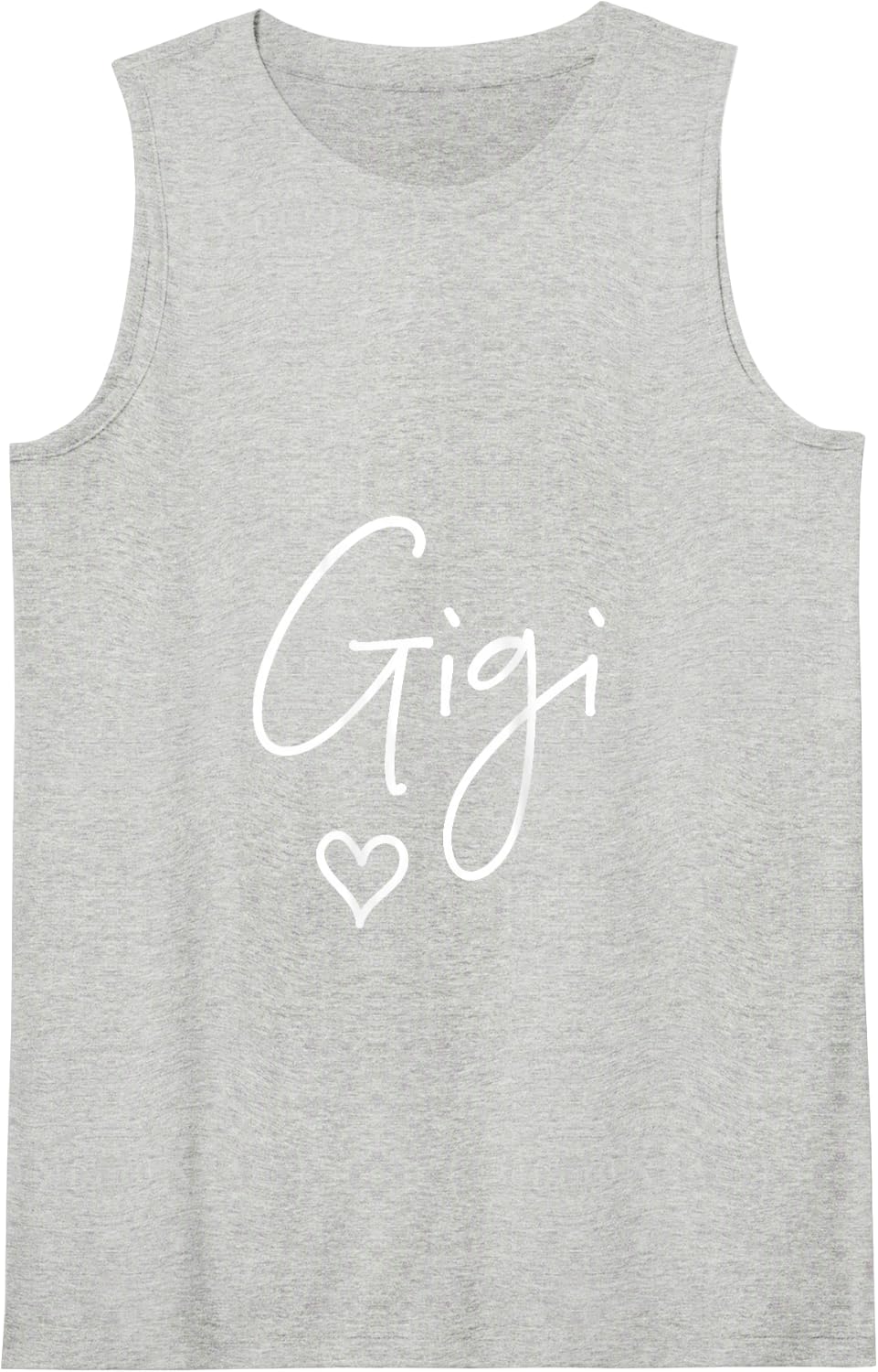 Gigi Shirt For Women Gigi Gifts For Grandma Christmas Tank Top - Heather Grey