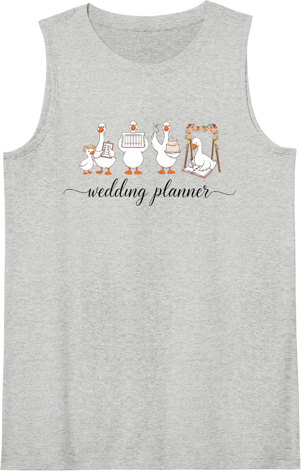 Wedding Planner Coordinator Consultant Designer Tank Top - Heather Grey