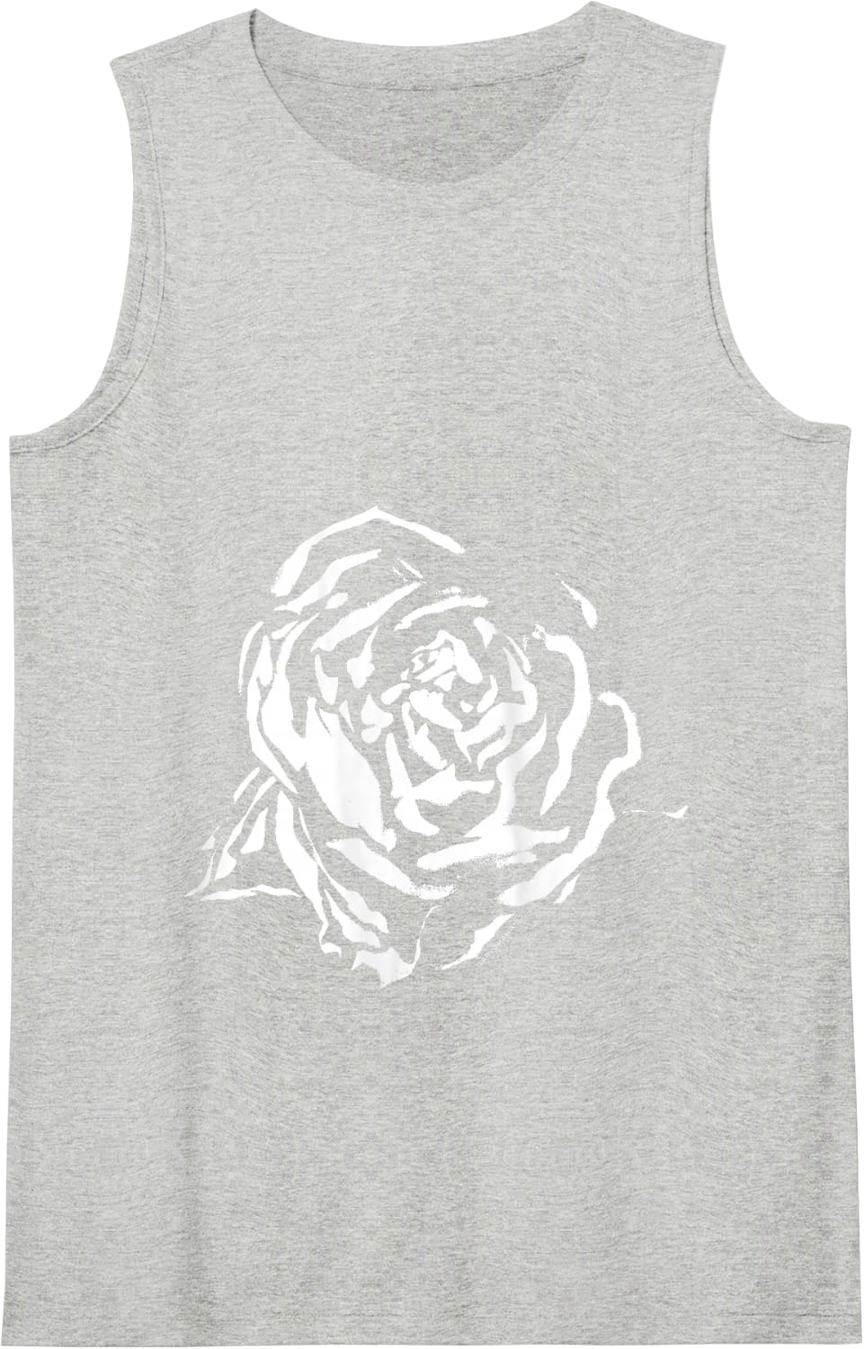 GaryGraham422 Graffiti Rose Tank Top - Heather Grey
