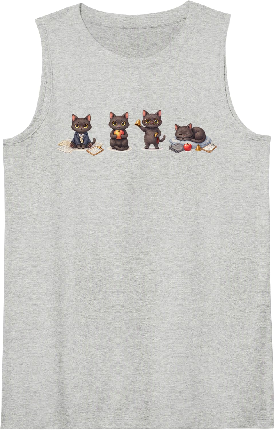 School Administrator Educational Administration Vice Sleeveless Tank Top - Heather Grey