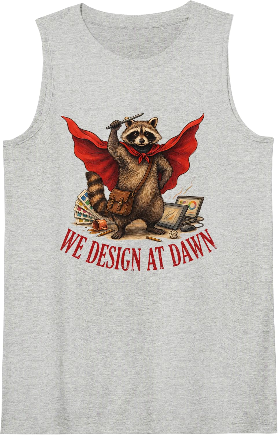 Digital Designer UI UX Designing Tank Top - Heather Grey