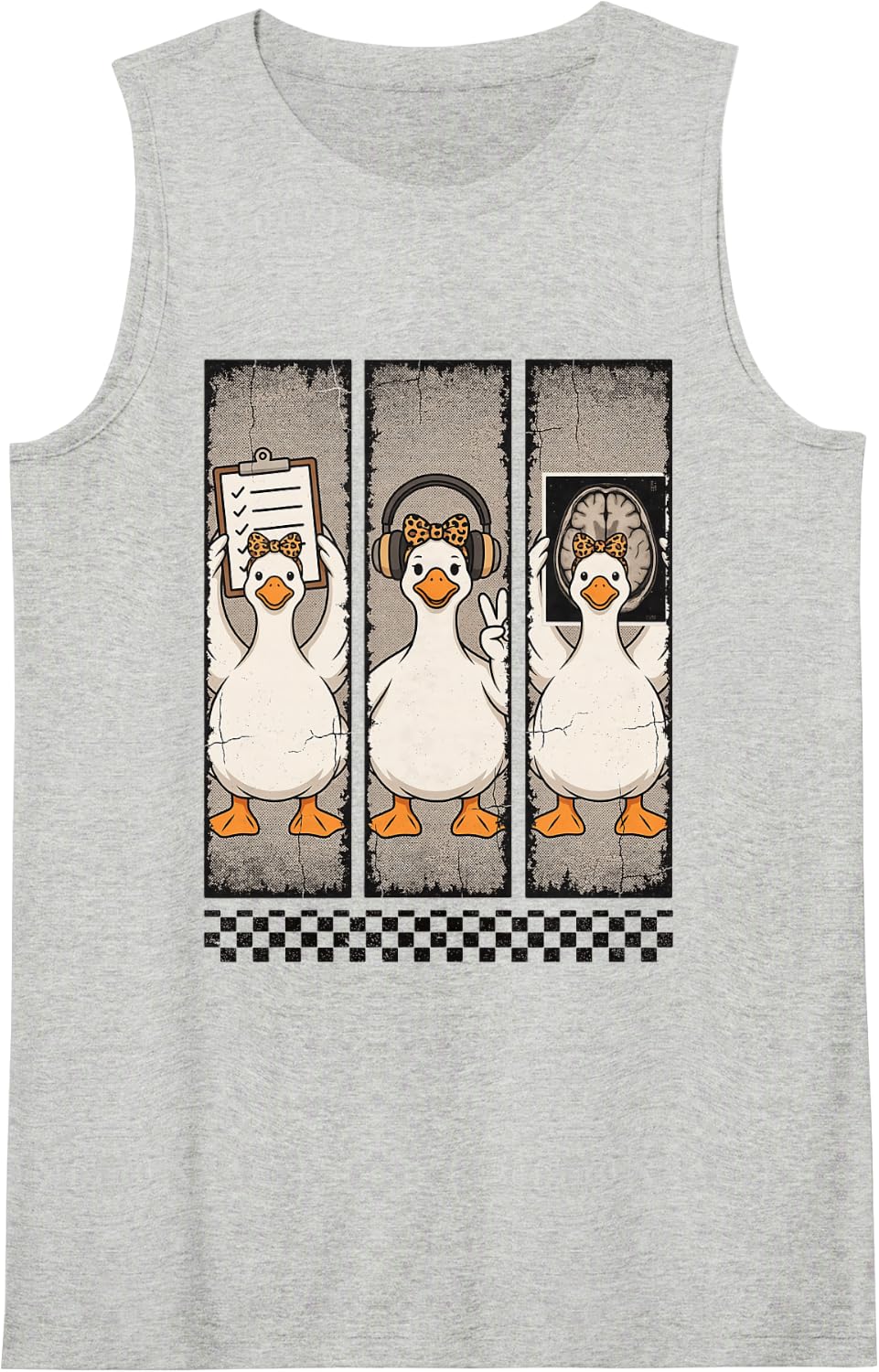 MRI Technologist Tech Rad Operator Magnetic Resonance Tank Top - Heather Grey