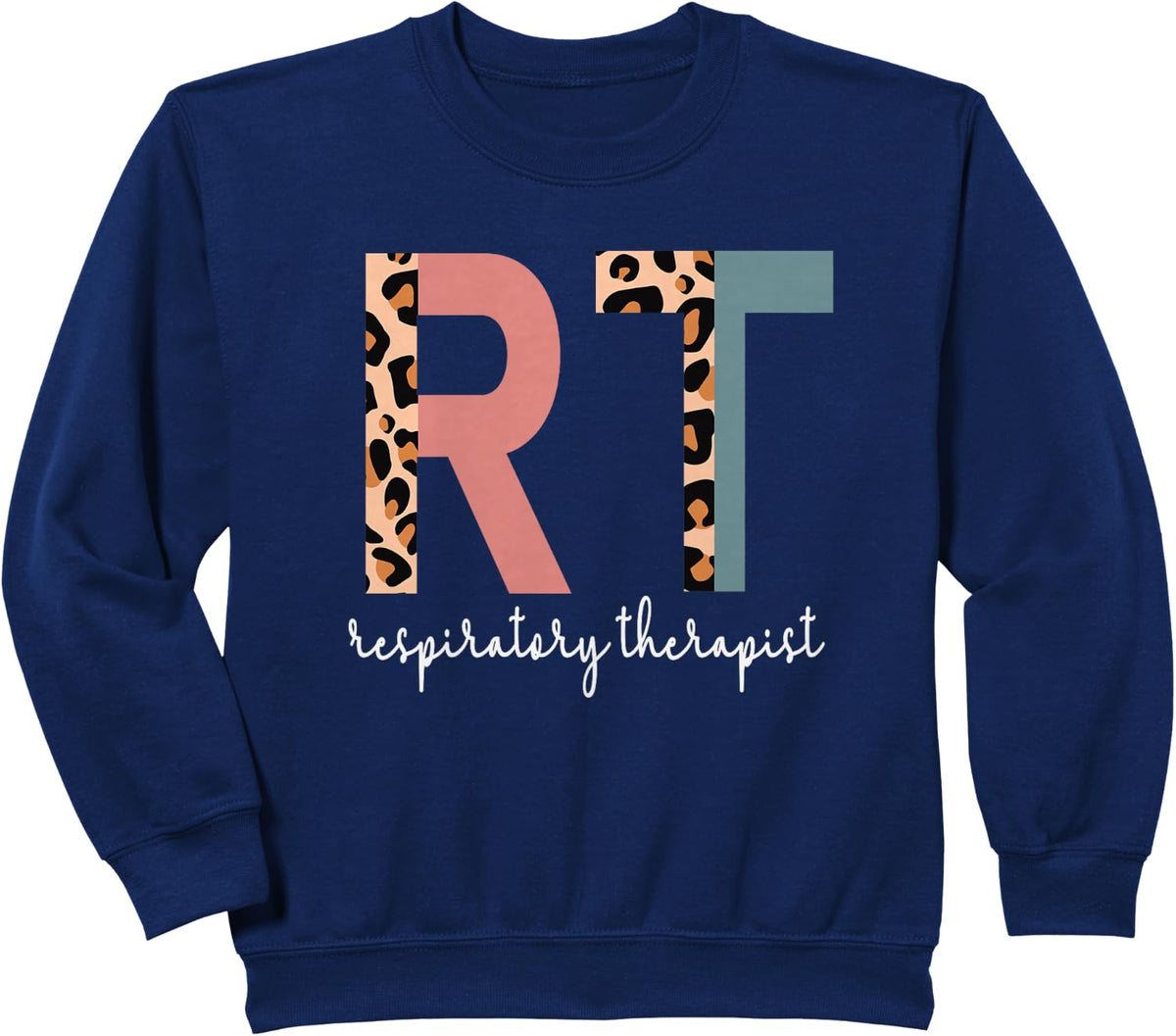 Respiratory Therapist RT Respiratory Therapy Week Sweatshirt - Navy Blue