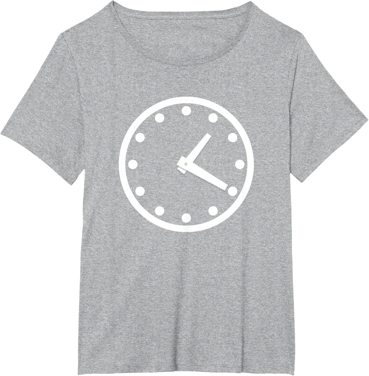 Wrigleyville Friday 1 20 Scoreboard Clock Face T-Shirt - Heather Grey