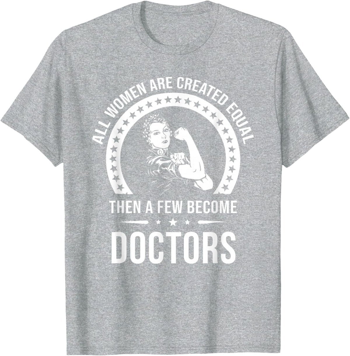 Doctor Shirts for Women | Doctor T-Shirt - Heather Grey